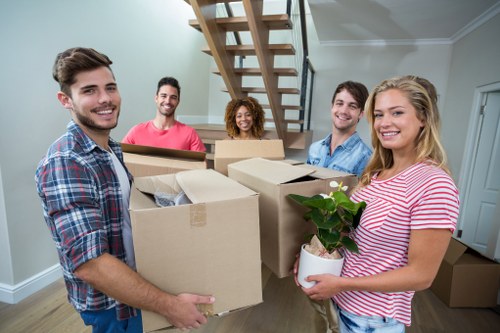 Office relocation truck service for businesses in Earls Court