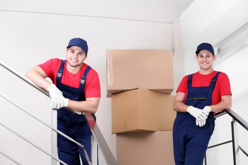 Man with a van service helping with a local move in Earls Court