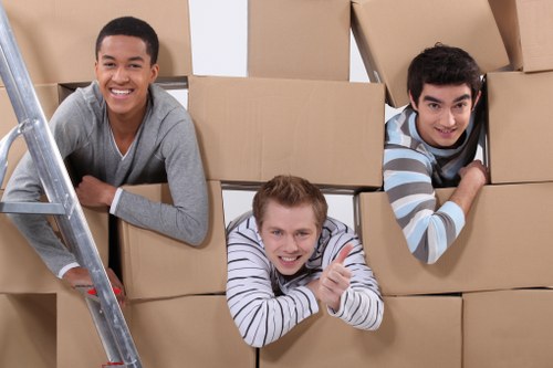 Office relocation support by an Earls Court removal company