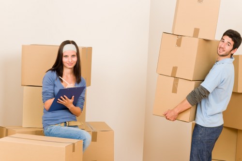 Local van transport for boxes and household items in Earls Court