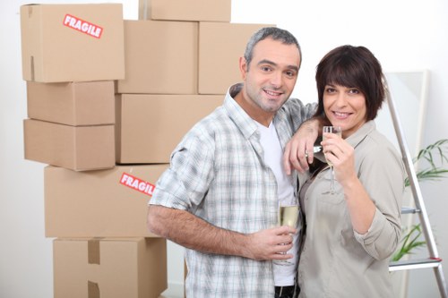 Local van service handling furniture collection near Earls Court